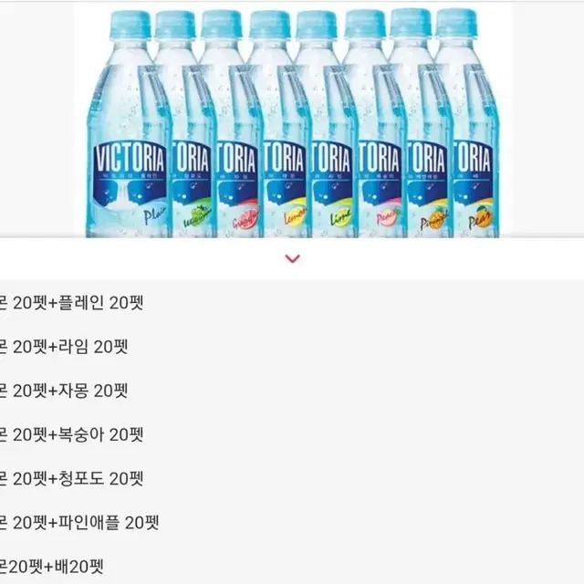 단하루~빅토리아 탄산수 500ml x 40병